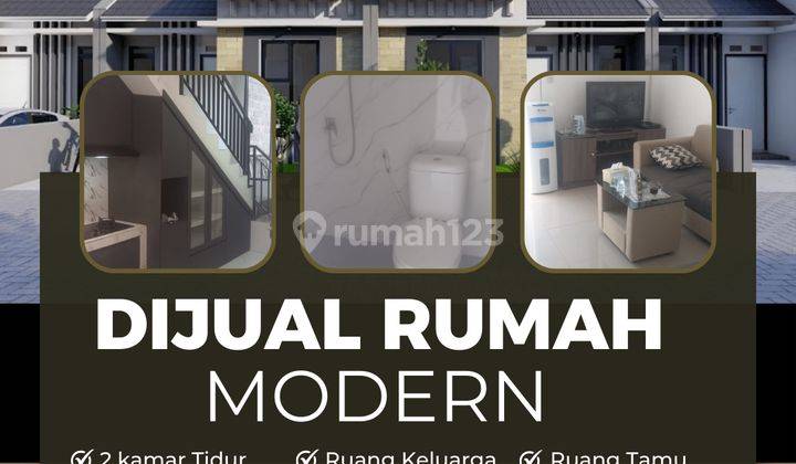 Rumah 1 Lantai Mewah Modern Sekota Bogor Siap Huni 1