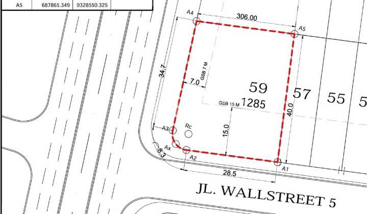 For Sale Rare Commercial Plot at Boulevard Pik2 Ready to Use