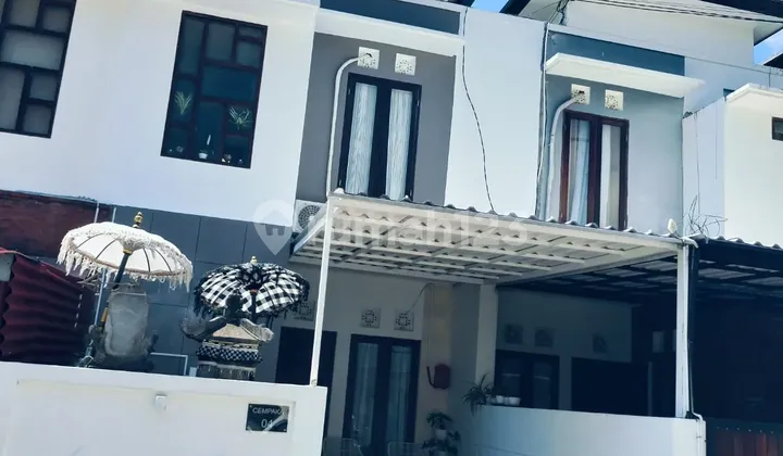 Ready-to-Live 2nd Floor House in South Denpasar, FREE AC in every room and Full Kitchen Set