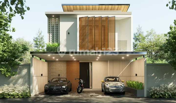 Dijual Unit Ready, Fully Furnished Villa Mewah di Canggu, bebas biaya tambahan 