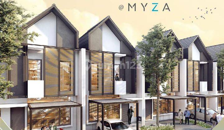 Dijual Rumah Mewah Cozmo House Myza Full Furnish Dan Free Dp, Bsd, Tangerang 1