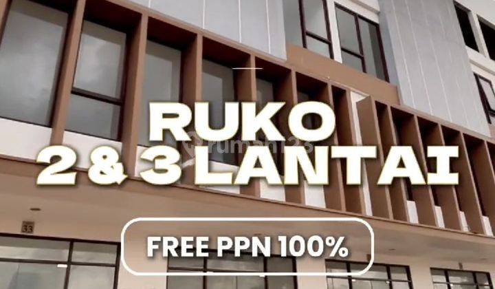 Dijual Ruko Jbd Dekat Ikea Jakarta Bisnis Distrik Di Jakarta Garden City, Cakung, Jakarta Timur 1