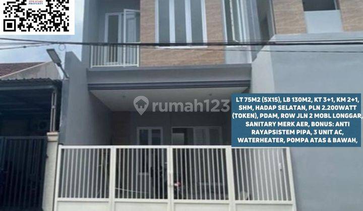 Turun Harga-Special Price Dijual New Minimalis 2 Lantai jl.Mangga Pondok Tjandra Sidoarjo  1