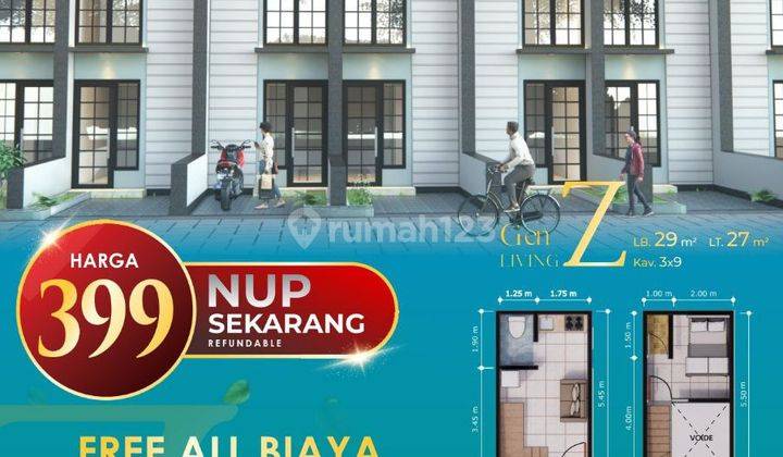 Dijual Rumah Baru Gress 2 Lantai Grand Semanggi Residence di Wonorejo Surabaya Timur 1