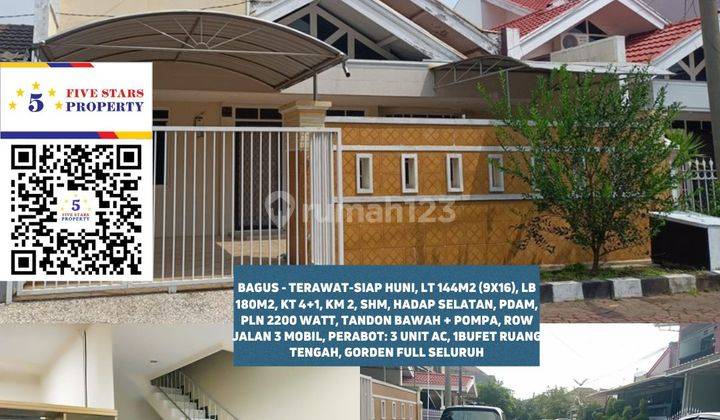 Dijual Rumah Semi Furnish Bagus Terawat Siap Huni Perum Nirwana Eksekutif Surabaya Timur. 1