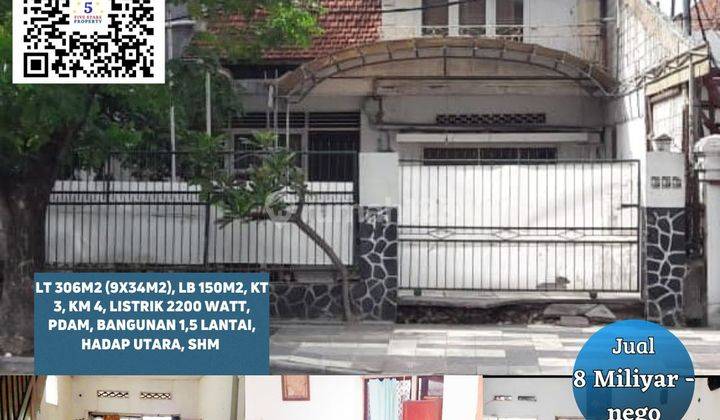 Dijual Rumah di Raya Darmo Surabaya 1