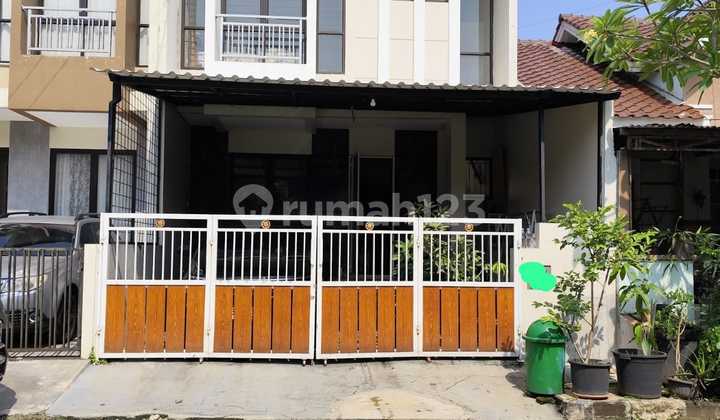 JUAL CEPAT RUMAH 2 LT SEMI FURNISHED DI REGENSI MELATI MAS