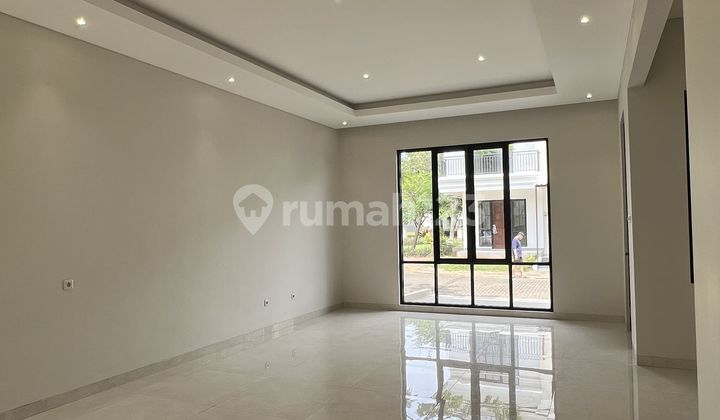 Dijual Rumah Baru Halaman Belakang Luas Vanya Park Cluster Azura Bsd