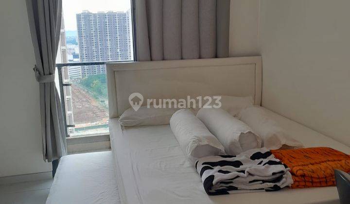 Dijual Apartemen Skyhouse Bsd Furnished Siap Huni View Pool 1