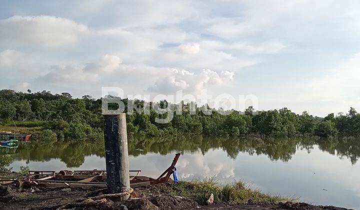 TANAH TEPI JALAN DAN AKSES SUNGAI COCOK DIBANGUN GUDANG & DERMAGA 1