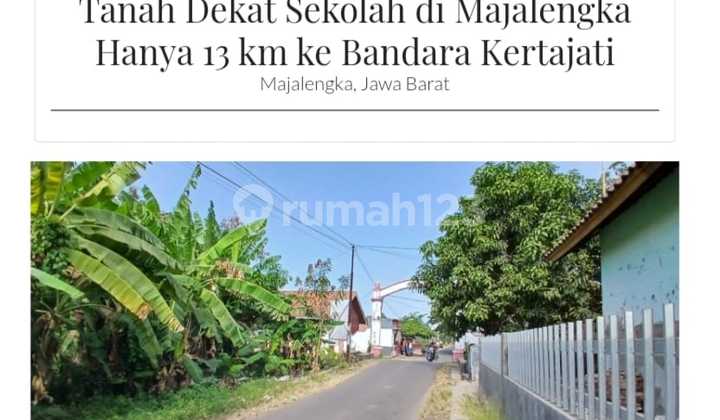tanah Jl. Raya Randegan Wetan Dekat SDN Randegan Wetan I SHM 2