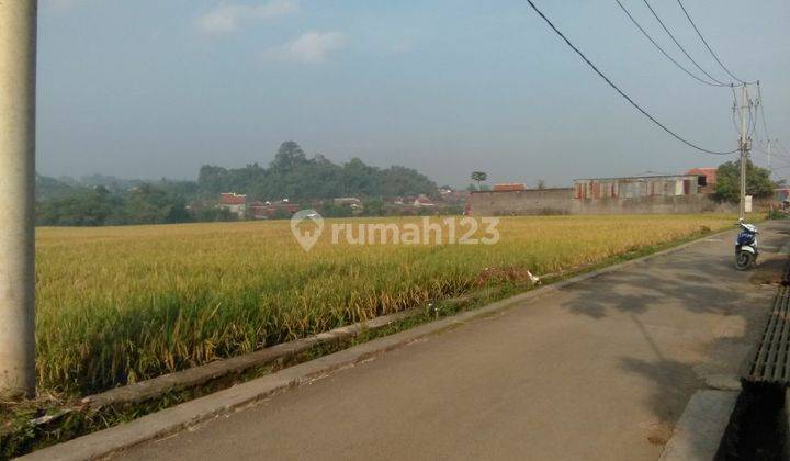 Jual Tanah Sawah Masih Aktif Jl. Curug Majalaya 1