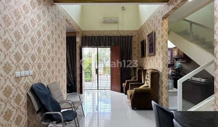 Rumah posisi hoek semi furnish di jatiwarna bekasi 2