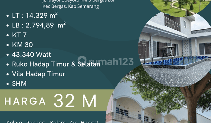 Ruko Dan Tempat Wisata di Bergas  2