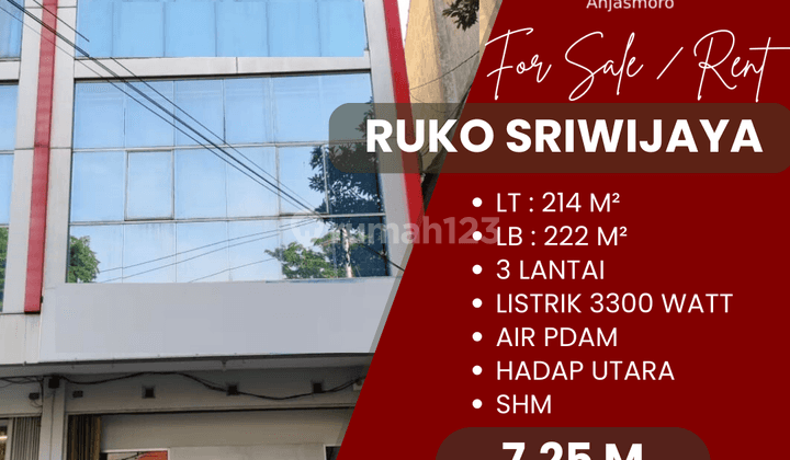 Disewakan Ruko 3 Lantai Jl. Sriwijaya, Semarang  2