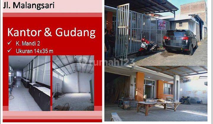 Dijual Gudang Dan Kantor Malangsari  2