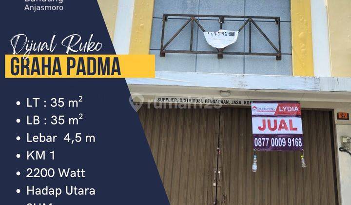 Dijual Ruko Graha Padma 1