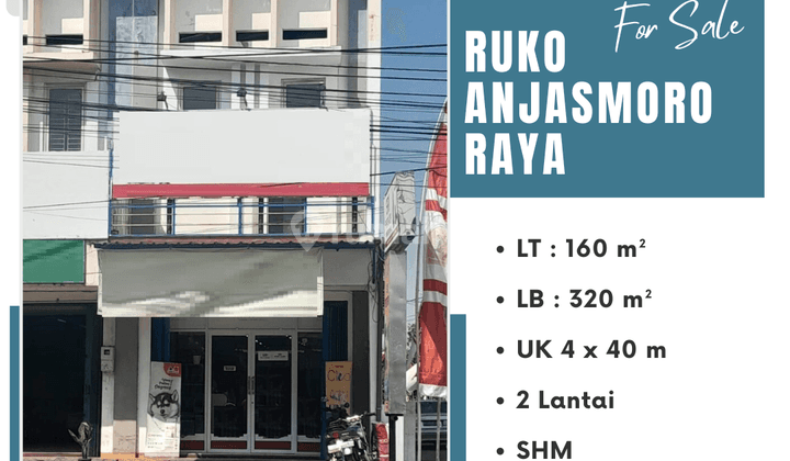 Dijual Ruko 2 Lantai Anjasmoro Raya 1