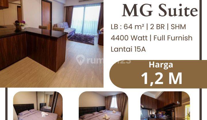 Dijual Murah Apartemen Mg Suite 2 BR 2