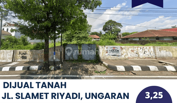 Dijual Tanah Jl. Slamet Riyadi, Semarang  1