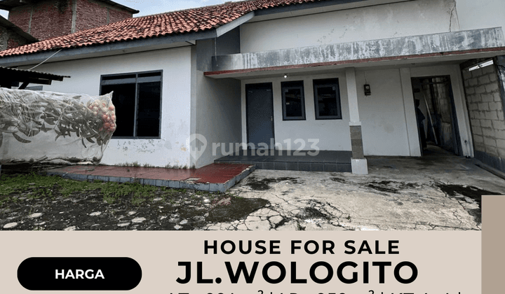 Dijual Rumah Jl. Wologito  1