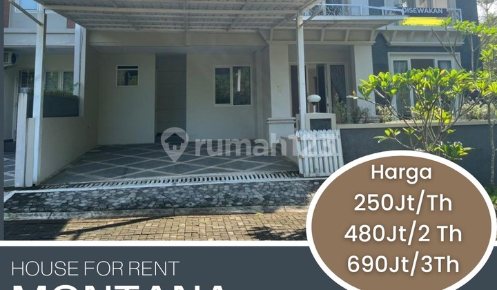 DISEWAKAN RUMAH FULL FURNISH CANDI GOLF  2