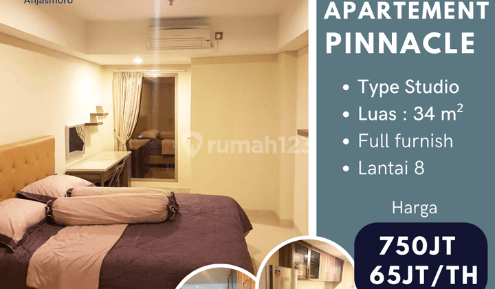 Disewakan Apartemen Pinnacle Lantai 18  2