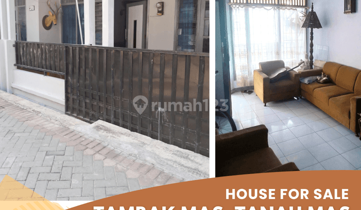 Dijual Rumah Tambak Mas, Tanah Mas  2