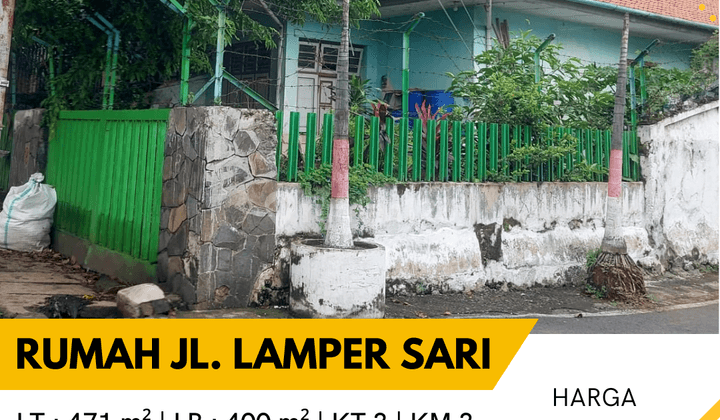 Dijual Rumah Jl. Lamper Sari  1