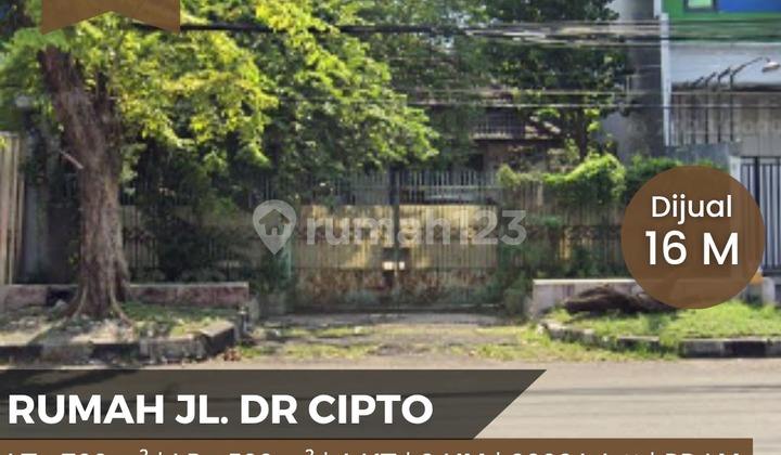 Dijual Rumah Jl. Dr Cipto  1
