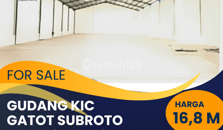 Dijual Gudang KIC Gatot Subroto  1