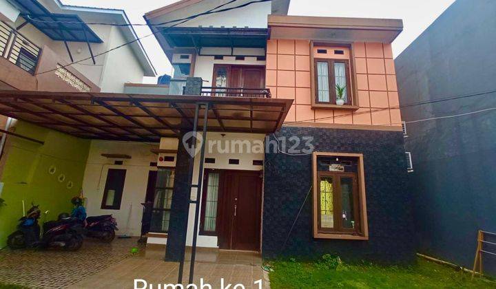 2 Rumah 1 Pavilliun Lokasi Strategis di Jl. Kemang 1, Sukmajaya, Depok 1