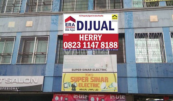 RUKO MURAH DI MALL PGB MERDEKA 3 LANTAI 1