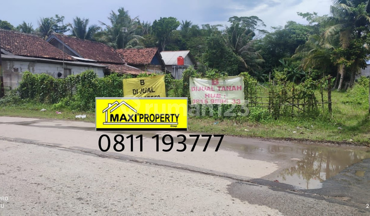 Tanah Siap Bangun,dekat GudangPokphan,Depan Gerbang Perumahan CitraMaja 2