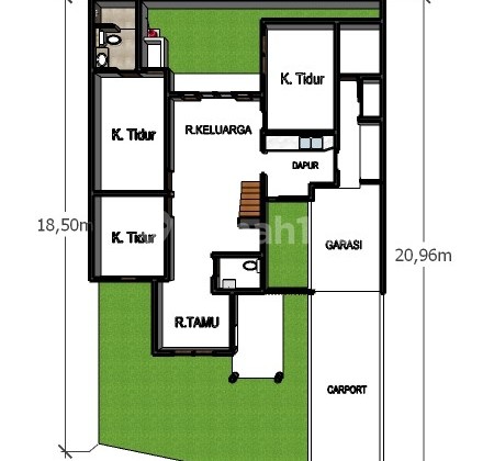 FOR SALE/RENT HOUSE IN SETRADUTA HEGAR, BANDUNG 2