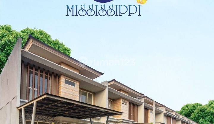 Murah Rumah Mississippi Luas 90m SHM Kt3+1 , Jakarta Garden City 037