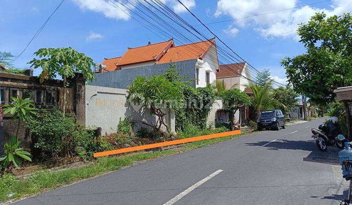 Ideal spacious land for sale, ready to build in a well-organized environment, Renon near Sanur-Denpasar 1