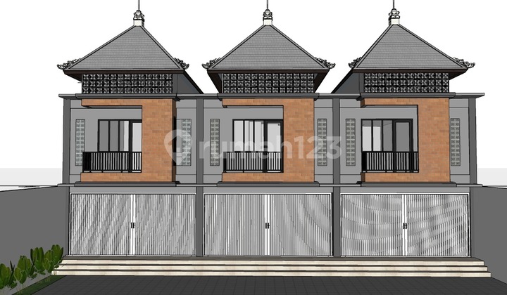 Newly Built Twin Shop House for Rent in the Bustling City of Denpasar, Close to School Newly Built Twin Shop House for Rent in the Bustling City of Denpasar, Close to School