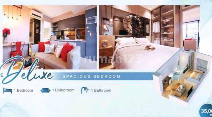 Dijual Apartement Klaska Residence Tower Azure Surabaya Ron.a602