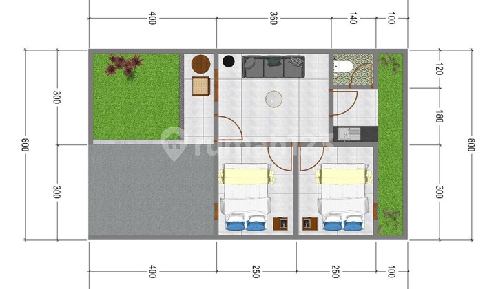 Siap Huni Rumah Murah Berkualitas Minimalis Modern Harga Hanya Rp 265 Juta 9