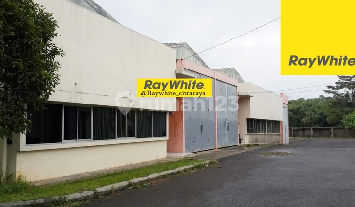 Sewa Gudang Luas 450 M dengan Office di Pergudangan Cikupa