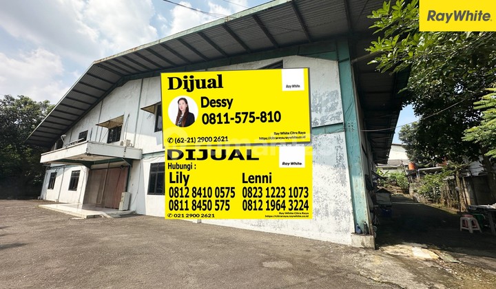 Affordable Ready-to-Operate (Textile) Factory in Cikupa Mas, Tangerang