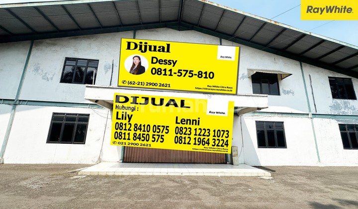 Affordable Ready-to-Operate (Textile) Factory in Cikupa Mas, Tangerang