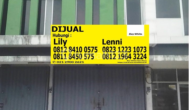 Ruko Gandeng bisa Beli 1 Unit di Evergreen CitraRaya yg Strategis