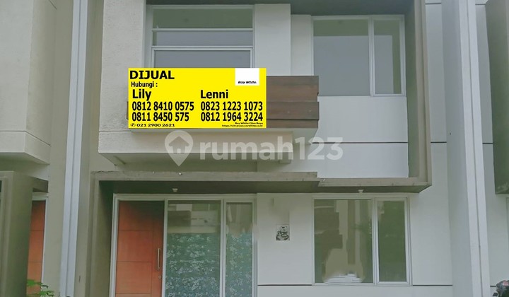 Rumah Minimalis Modern Cluster Belle Fleur dekat Mall Ecoplaza 1