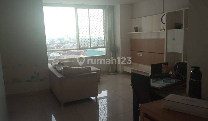 APARYEMEN GREEN BAY PLUIT 2 BR JADI STUDIO  KAMAR LUAS FURNISH  SIAP HUNI  1