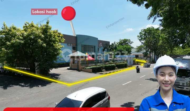 For Sale Warehouse / Manufacturing Factory Hook Position in Panbil Industrial Park Industrial Area Batam For Sale Warehouse / Manufacturing Factory Hook Position in Panbil Industrial Park Industrial Area Batam