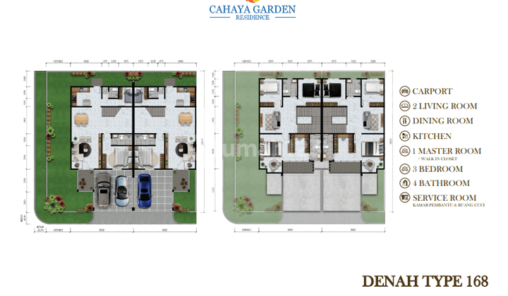 Dijual Rumah Cahaya Garden Hook Masih Bisa Cicil Dp Dan Cash Bertahap 7