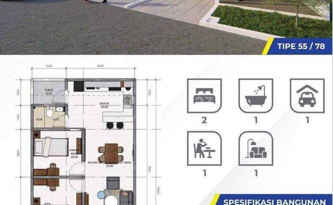 Dijual Rumah Gading Hill Sei Panas Dekat Dealer Mitshubishi 1