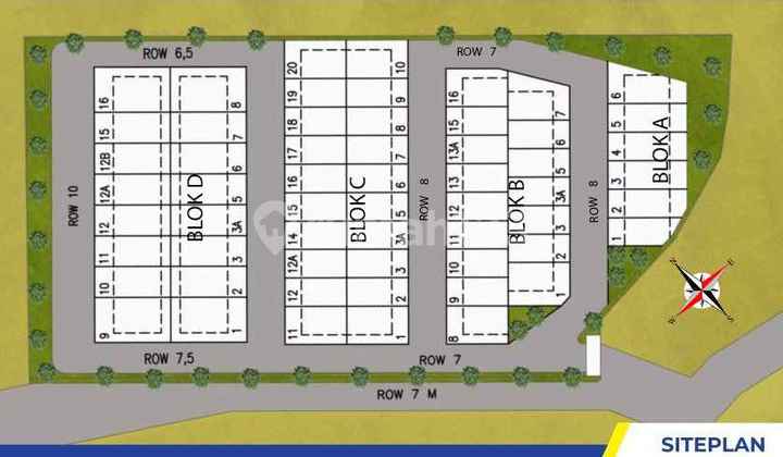 Dijual Rumah Gading Hill Sei Panas Dekat Dealer Mitshubishi 4